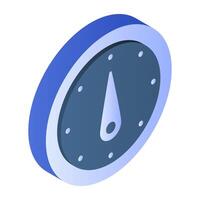 Unique design icon of speedometer vector