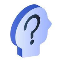 Premium download icon of query vector