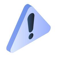 Modern design icon of error vector