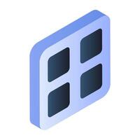 Trendy design icon of apps vector