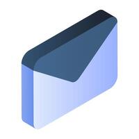 Creative design icon of mail vector