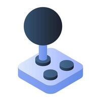 Modern design icon of joystick vector