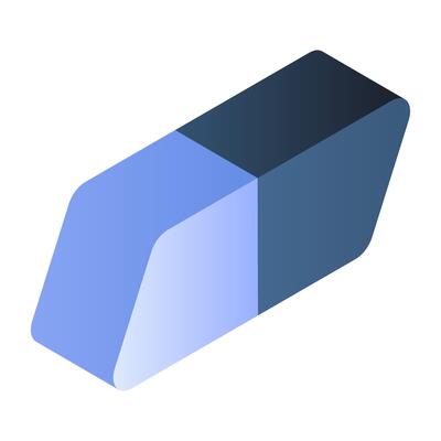 Premium download icon of eraser