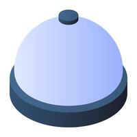 Trendy design icon of food service vector