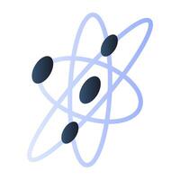 A unique design of atom vector