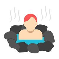 Perfect design icon of spa vector