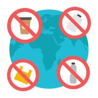 design of plastic forbidden vector