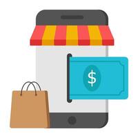 An icon design of secure payment vector