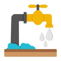 A colored design icon of web sale vector