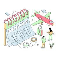 A unique design illustration of invoice vector