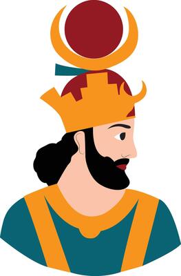 persian empire hand drawn