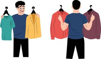 The Neat Man hand drawn vector