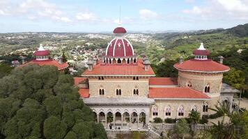Monserrate Palace with Gothic and Moorish Influences in Sintra video