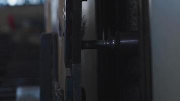 Close Up of CNC Machine Tool Engaged in Precision Machining video