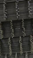 A close up look at a metal stacking arrangement showcasing its unique features and function. Clip video
