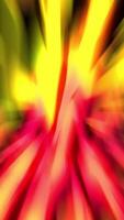 Vibrant with colorful backgrounds and dynamic light bursts. Movement video