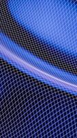 Abstract Blue Wave Patterns Set Against a Dark Background, Captivating and Unique. Design video