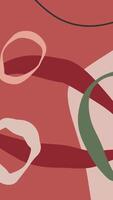 Minimal Abstract Green Loop Background video