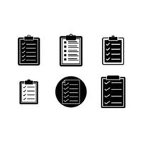 Task List Icon - Editable Graphic Design for Efficient Task Management vector