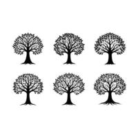 High-quality tree graphic for creative projects, logos, and nature-inspired designs. vector