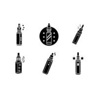 Vape Pen Icon Graphic Design High-Quality for Digital Projects vector