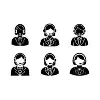 Virtual Assistant Icon Professional Graphic Design File for Digital Projects vector