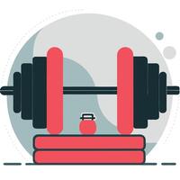 Illustrated Concept of Weights for Machine Learning and Artificial Intelligence vector