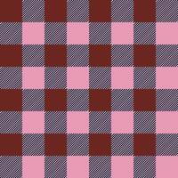 Red and black seamless checked pattern with a retro and vintage design vector