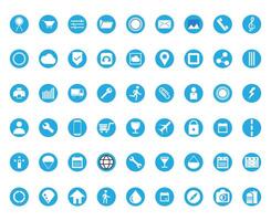 Modern and Unique icon set vector