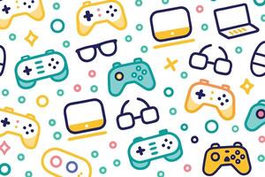 game controller, game controller, vector