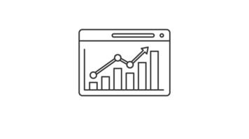 outline progress icon animation motion graphic video