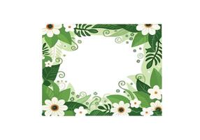 Floral Background Frame vector