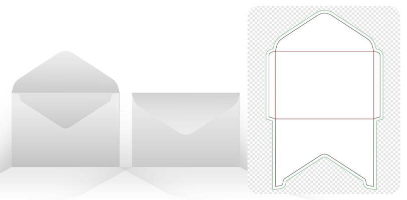 die cut envelope templates isolated background for your message, packaging branding, products compartments unique designs, minimalist conceptual holder, wedding invitation envelopes, container die cut