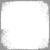 Textured border with a rough, organic feel, created with brushstrokes and splatters vector