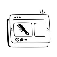 Take a look at this amazing icon of ecommerce website vector
