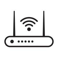 wireless router repeater icon for graphic design, logo, web site, social media, mobile app, ui illustration vector