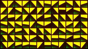 Orange and Green Many Changing Screen Background VJ Loop in 4K video