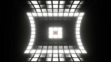 Red and White Changing Light Effect Background VJ Loop in 4K video