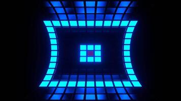 Red and Blue Changing Light Effect Background VJ Loop in 4K video