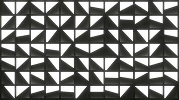 Black and White Many Changing Screen Background VJ Loop in 4K video