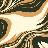 Abstract background with wavy lines vector