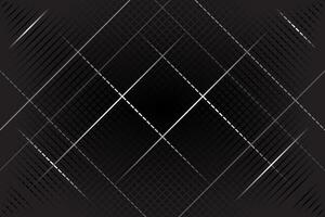 Black Abstract Background With Silver Highlighted Line vector