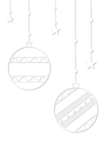 ornaments hanging strings on Transparent background png