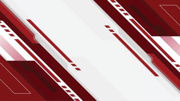 Sleek Red and White Abstract Diagonal Design vector