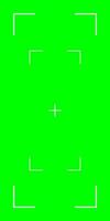 Vertical green background for chroma key effects. Used in social media production for adding VFX. vector