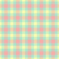 Creative background texture tartan, sewing pattern fabric plaid. Back check textile seamless in light and red colors. vector