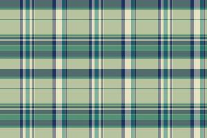 Long background check, picture plaid texture seamless. Suit tartan pattern textile fabric in pastel and mint colors. vector