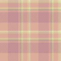 Surface seamless fabric background, other check textile . Masculine pattern plaid texture tartan in pastel and light colors. vector