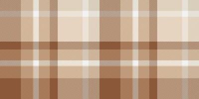 Paper pattern tartan textile, tiny plaid fabric. Victorian texture background check seamless in orange and light colors. vector