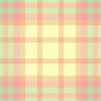 Layer check plaid, african tartan pattern textile. Mexican fabric background texture seamless in light and red colors. vector